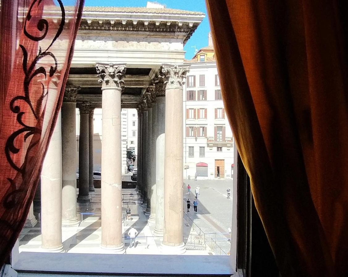 Апартаменты L'Antica Dimora Con Splendida Vista Sul Pantheon Рим Экстерьер фото