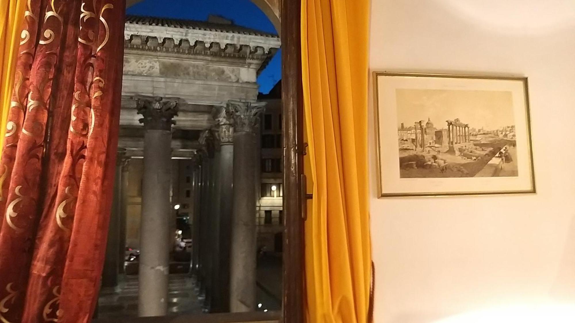 Апартаменты L'Antica Dimora Con Splendida Vista Sul Pantheon Рим Экстерьер фото